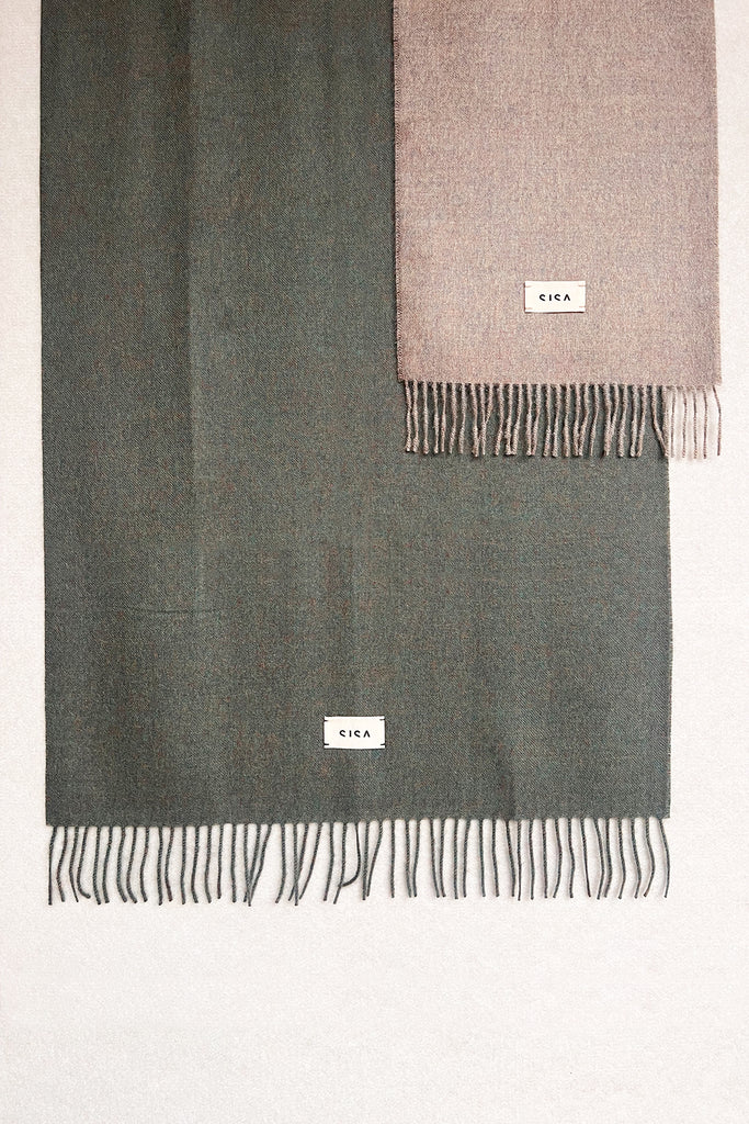 Wide Baby Alpaca Scarf