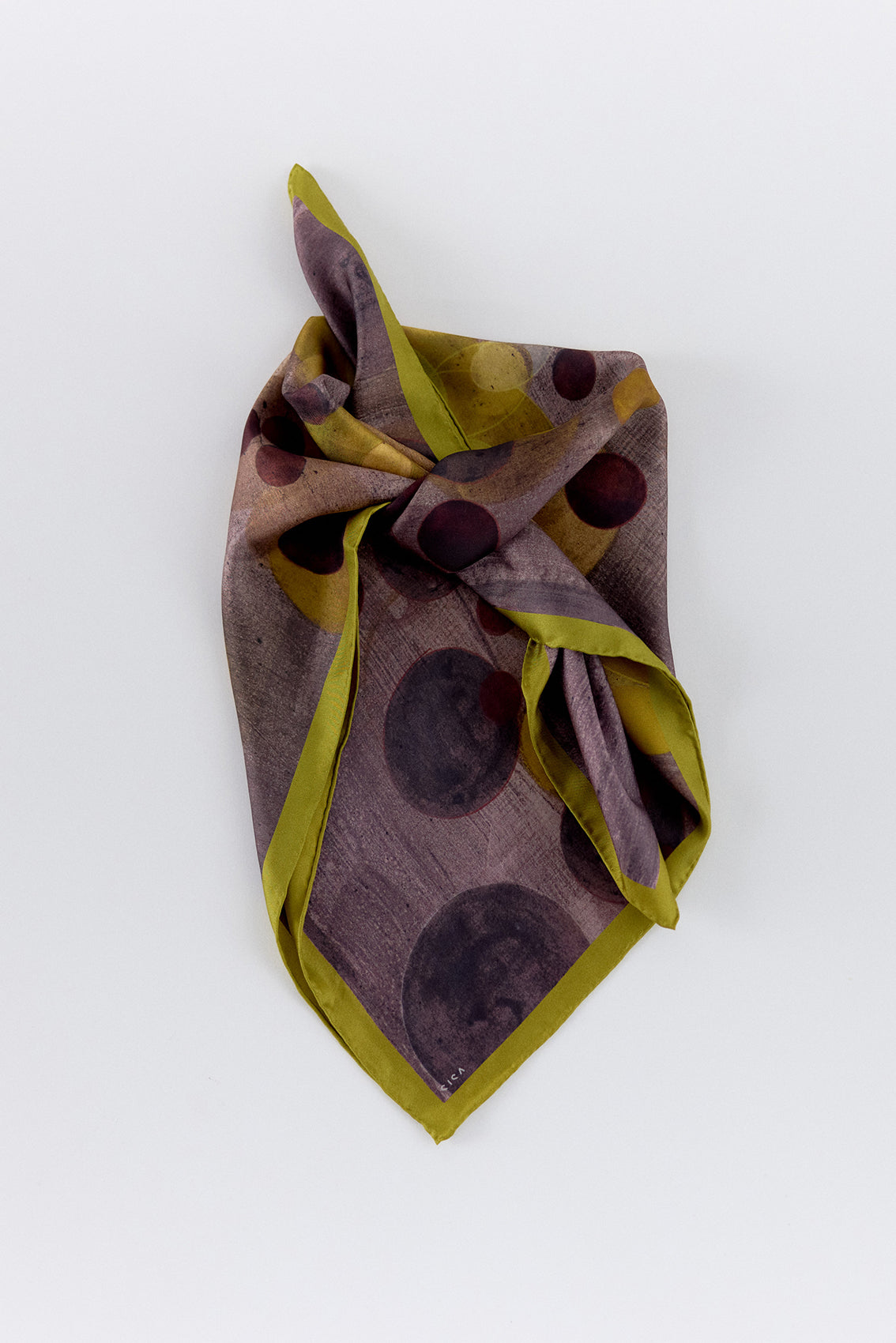 Pañuelo Mediano Seda Estampada - Paula Subercaseaux • SISA