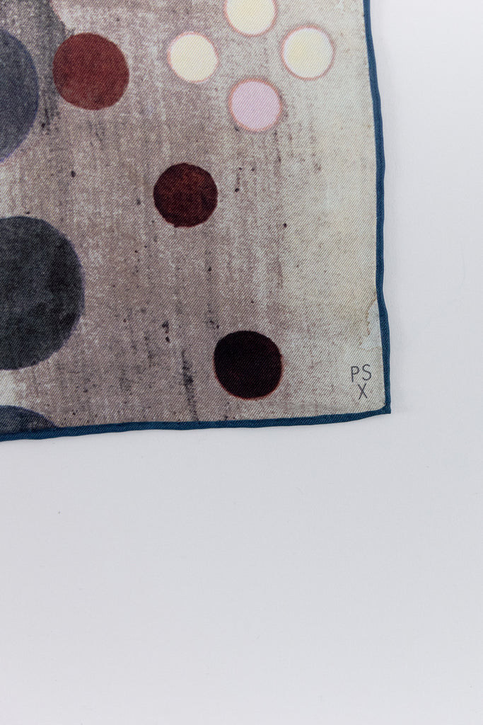 Small Silk Printed Scarf - Paula Subercaseaux • SISA