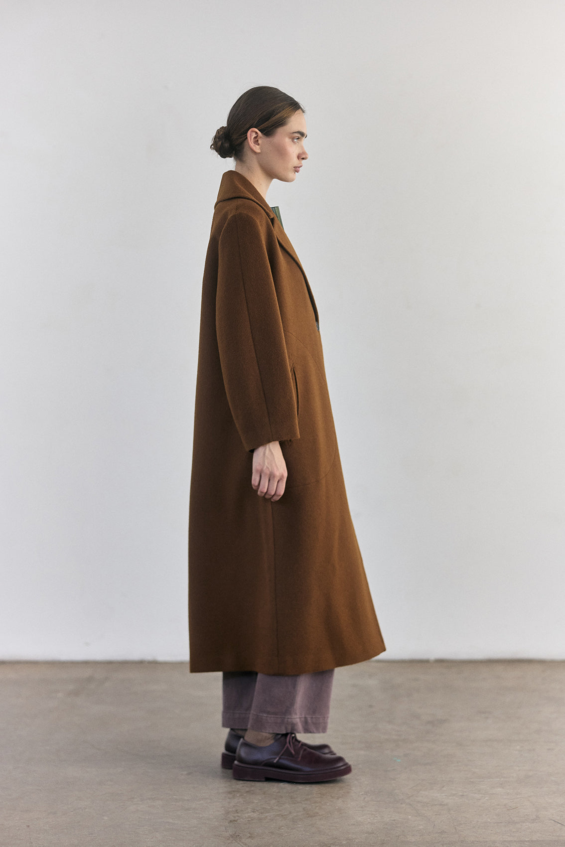 Abrigo Largo Baby Alpaca - Camel