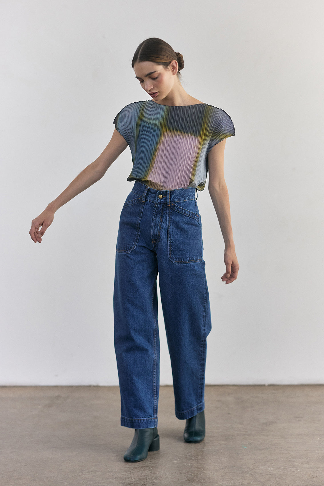 Jeans Worker Denim Reciclado - Índigo