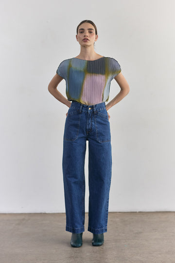 Jeans Worker Denim Reciclado - Índigo