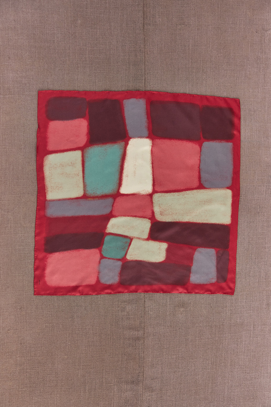 Pañuelo Cuadrado de Seda Pequeño - Granada