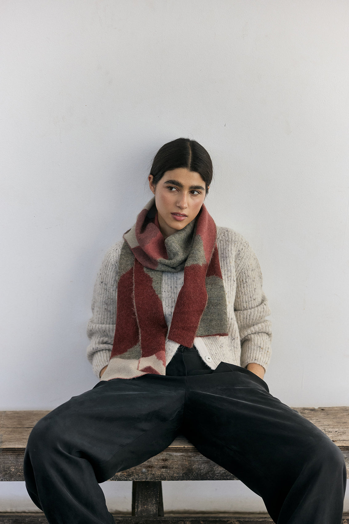 Bufanda Alpaca Felted Campos