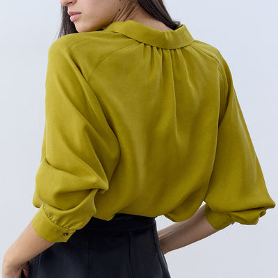 Raglan Sleeve Blouse Cupro - Lima