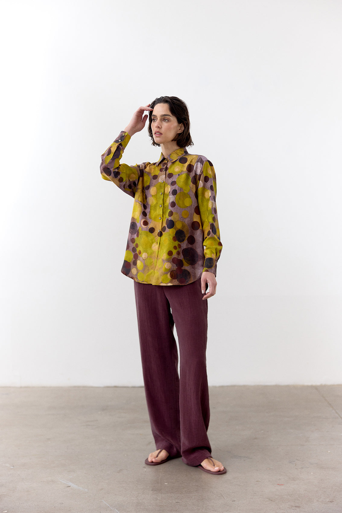 Blusa Seda Estampada Paula Subercaseaux • SISA