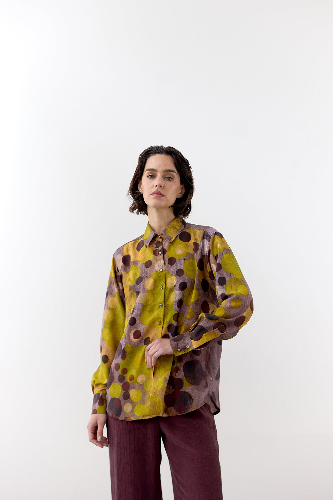 Blusa Seda Estampada Paula Subercaseaux • SISA