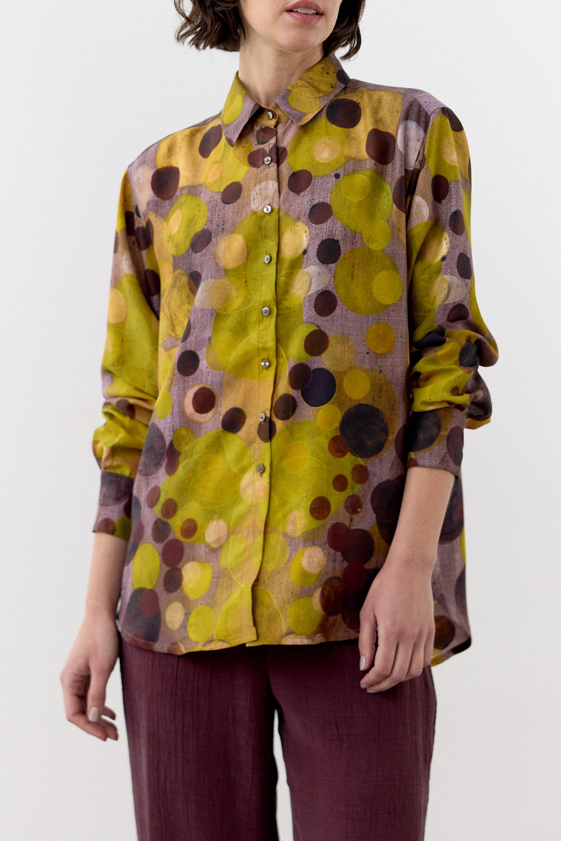 Blusa Seda Estampada Paula Subercaseaux • SISA