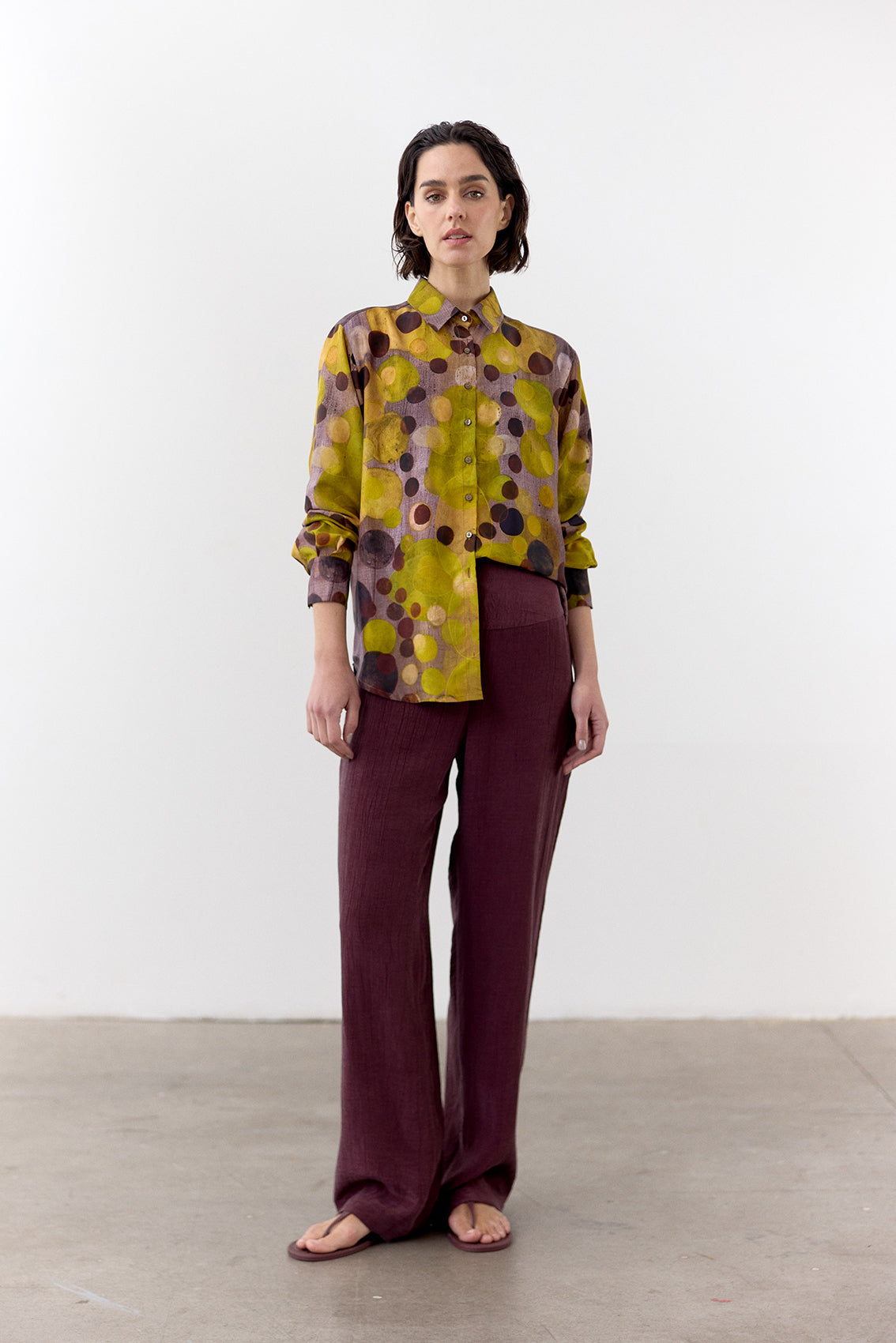 Blusa Seda Estampada Paula Subercaseaux • SISA