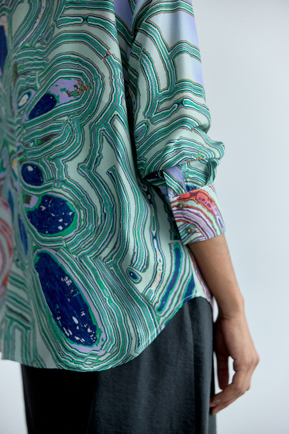 PREVENTA: Blusa Seda Colomba Fontaine • SISA - Flora